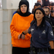 Israa Jaabis arrives for her sentencing hearing at the District Court in Jerusalem on November 7, 2016.